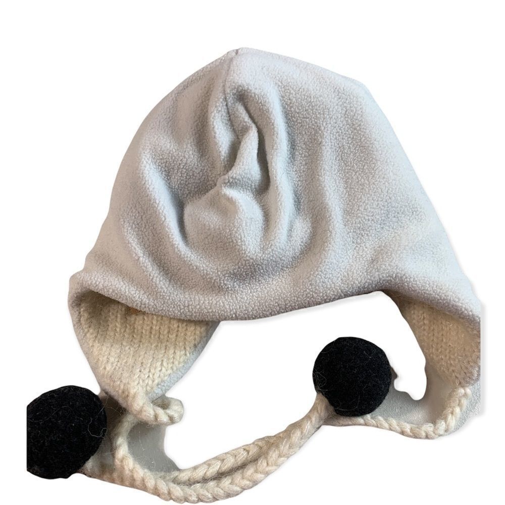 𝅺WOOL Little Kids Panda Hat - Picture 5 of 10